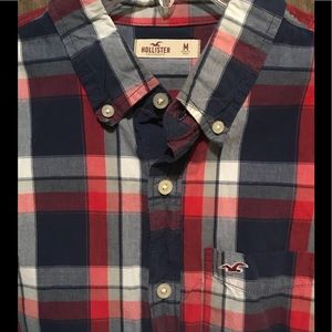 Hollister Plaid Button Up